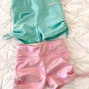 Justice athletic shorts size XS 5/6 - tags removed but never worn